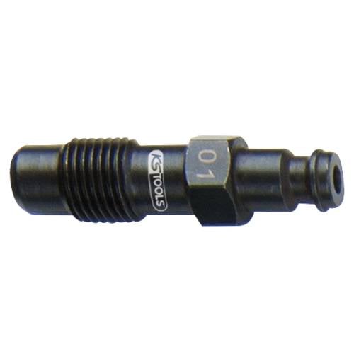 KS Tools 150.3662 Glühkerzen Adapter, M12x1,25 mit Außengewinde, Länge 47 mm