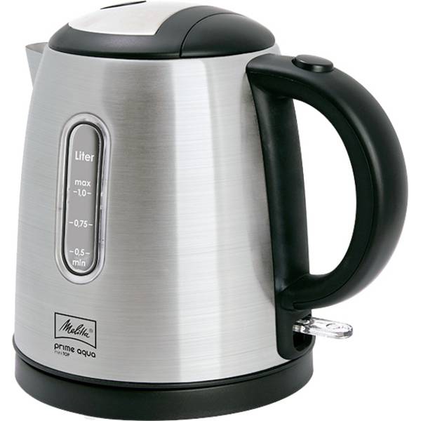 Wasserkocher - MELITTA - Prime Aqua mini Top, Edelstahl, 1,0 L, 2200 W, externe