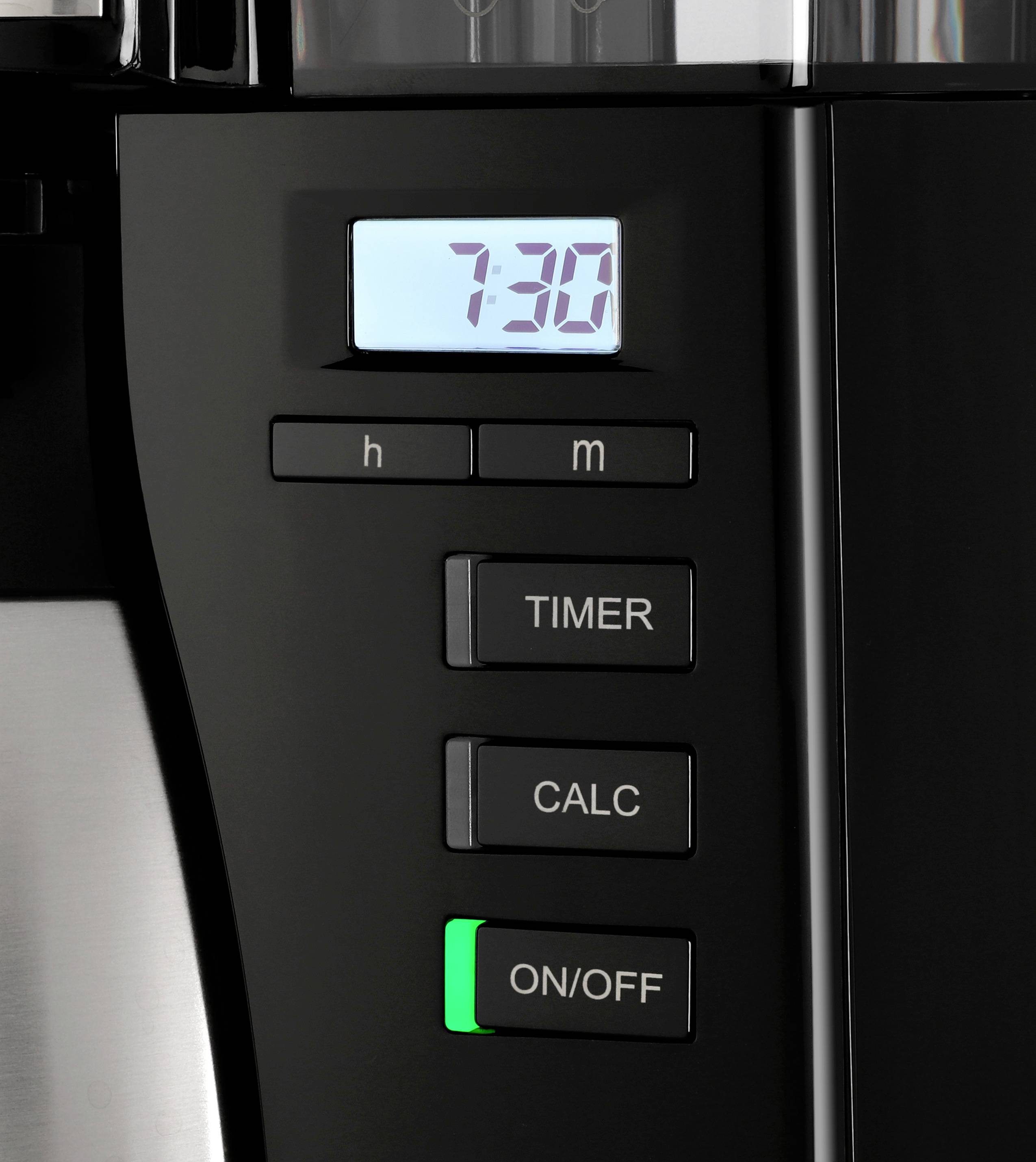 MELITTA 1025-18, Filterkaffeemaschine, 1,375 l, 1000 W, Schwarz, Silber-4