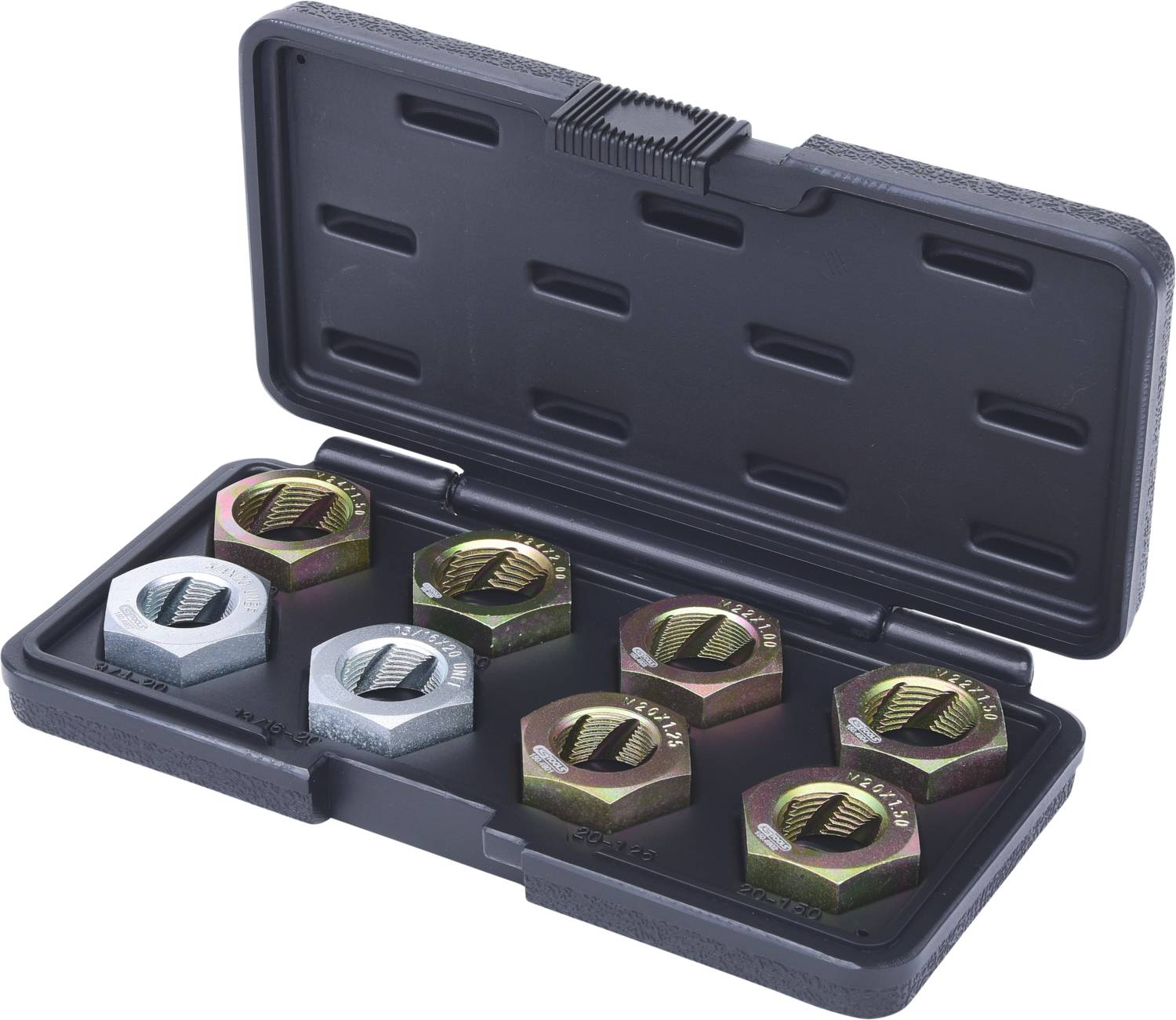 Antriebswellen-Gewindereparatur-Satz, 8-tlg KS Tools 150.4900