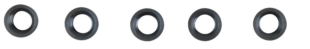 KS Tools 150.5078 Schroefdraadbus m.ring L=19mm, IG=M12x1,25/AG=M14x1,25, verpakking van 5 stuks