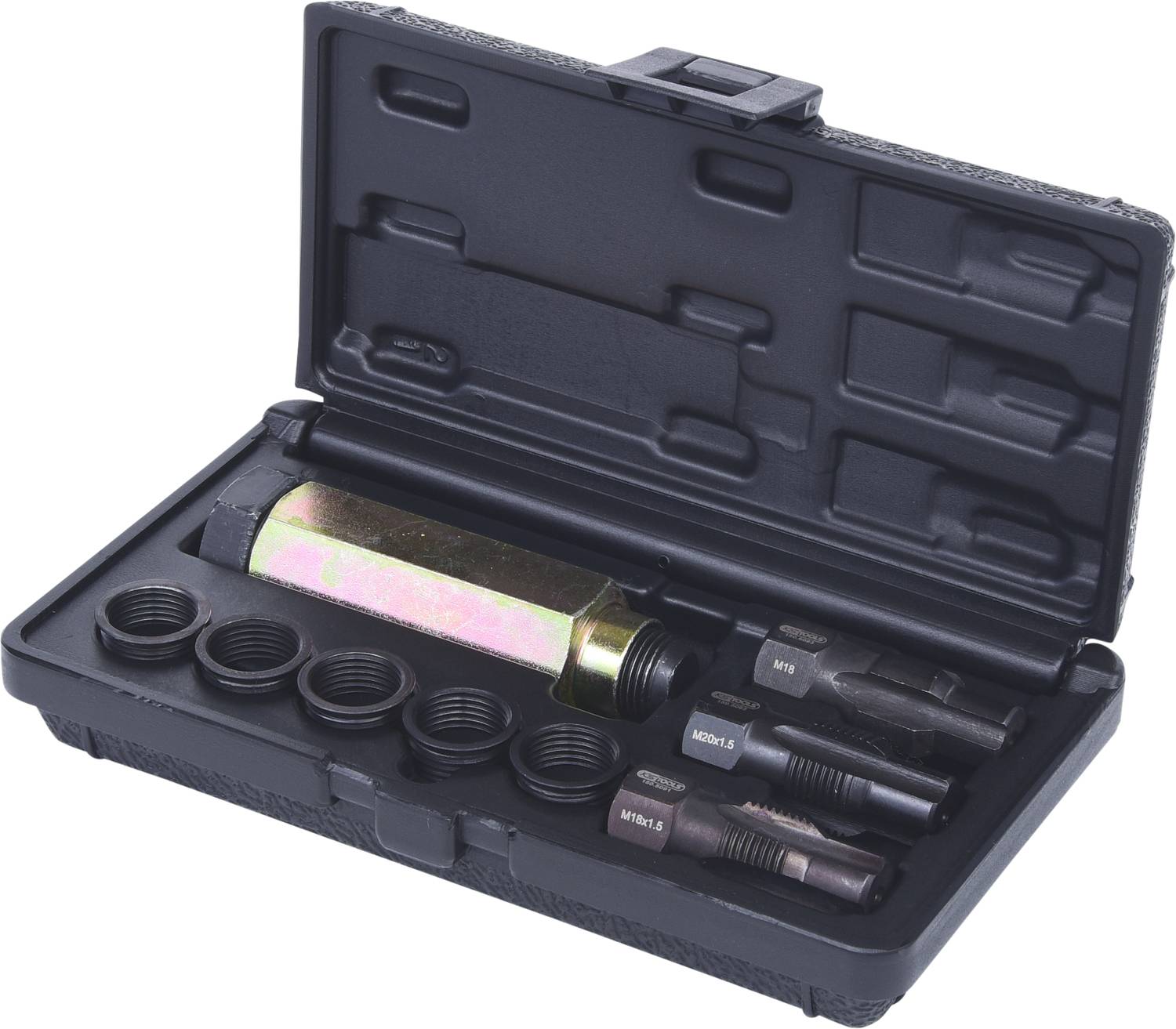 KS Tools 150.5090 THREADfix Reparatur-Satz M18x1,5 f.Lambdasonden,9-tlg