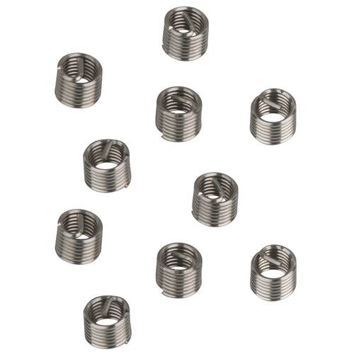 KS Tools 150.6011 Gewindeeinsatz M6x1,0, 8mm, 10er Pack