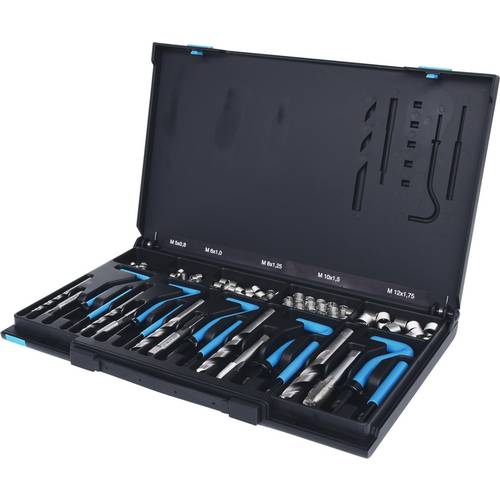 Thumbnail - KS Tools 150.6150 Nirostahl Gewinde-Reparatur-Satz M5-M12, 130-tlg