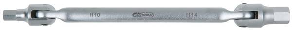 Öldienst-Schlüssel Sechskant für Hinterachsdifferential, 10x14mm KS Tools 150.9225