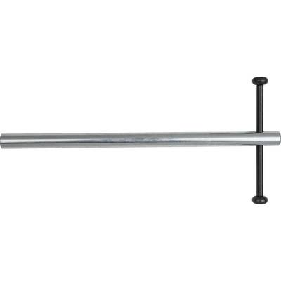 Metallstab mit Quergriff an einem Ende, vermutlich ein Werkzeuggriff oder Hebel.