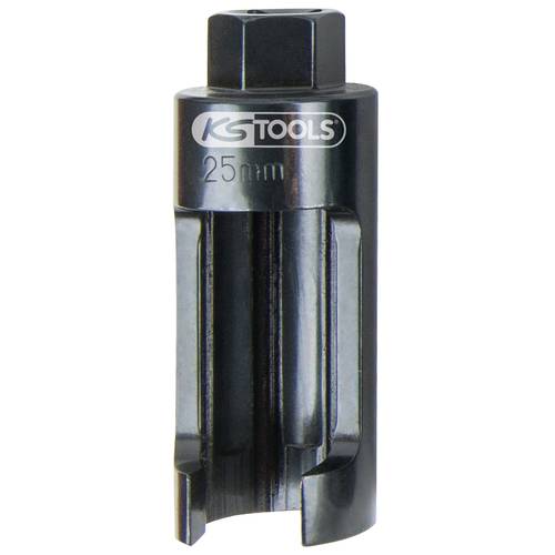 KS Tools 152.1195 1/2 Injektor-Stecknuss, 25,0 mm, L=100mm