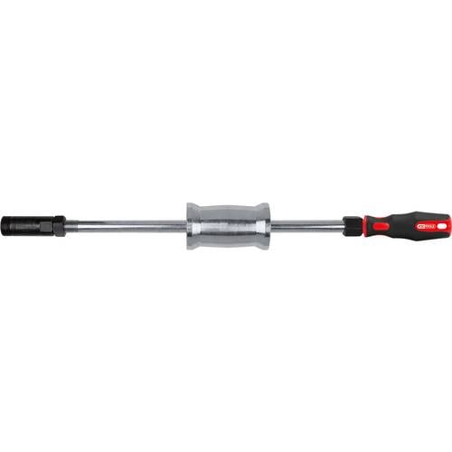 KS Tools 152.1200 M25x1,0 Injektoren-Auszieher-Satz mit 1,5 kg Schlaggewicht, 2-tlg