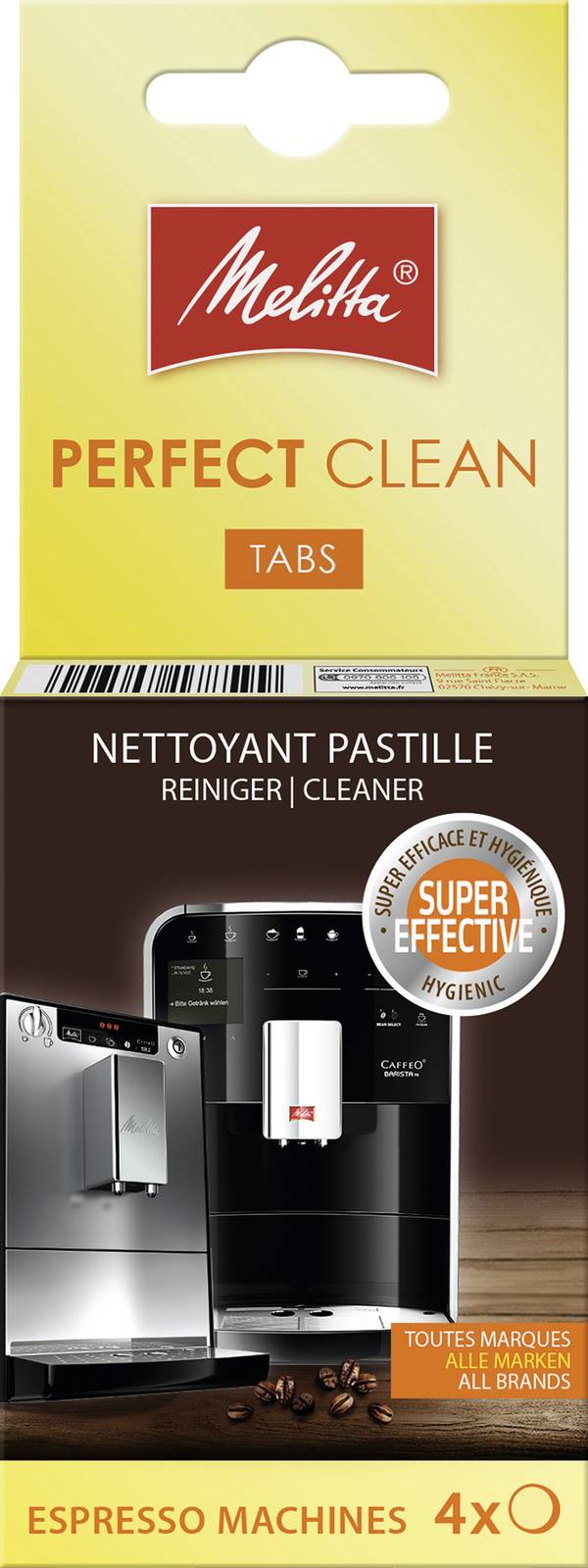 Reinigungstabletten für Kaffeeautomaten 4 St./Pack.