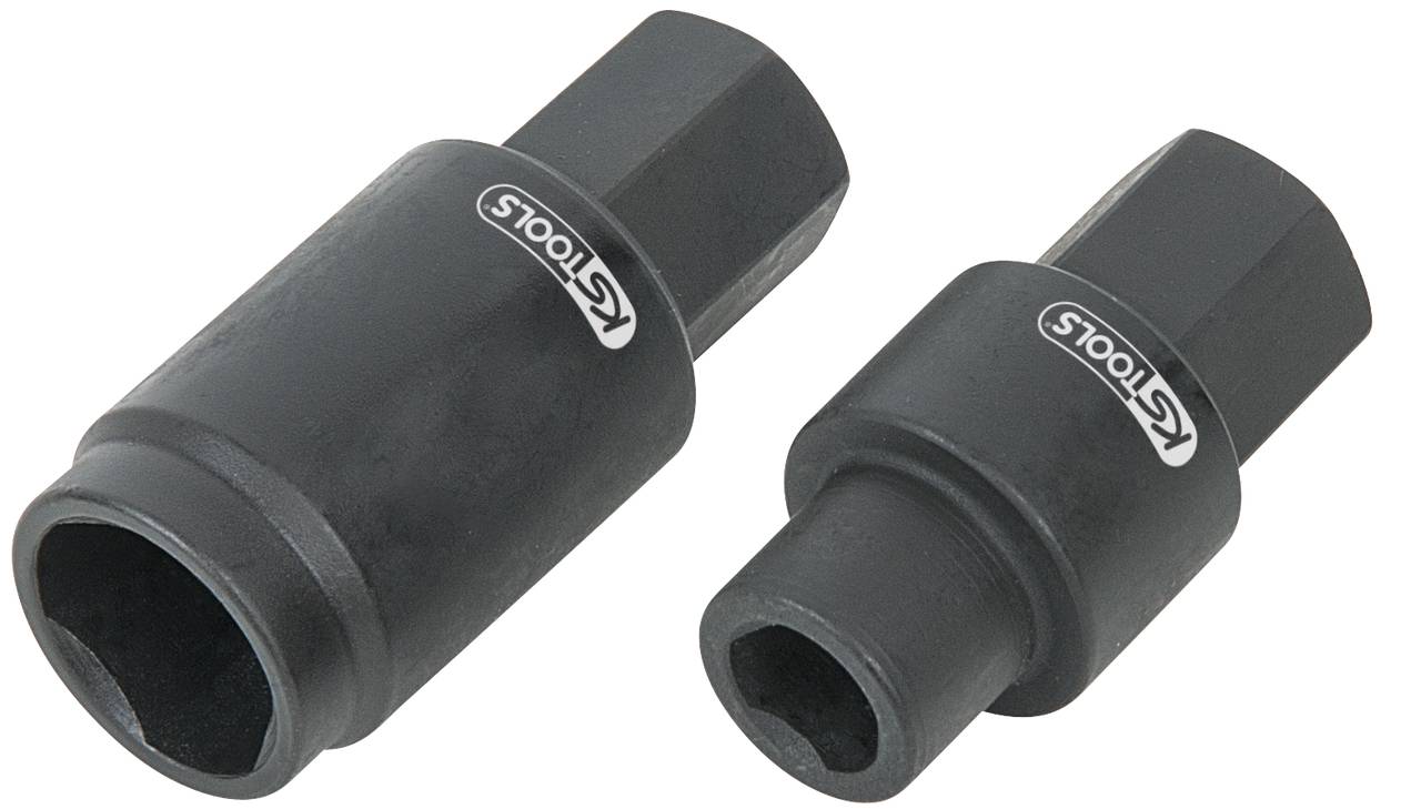 KS Tools 152.1380 Bosch-Einspritzpumpen-Stecknuss-Satz, 2-tlg