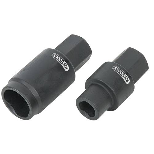 KS Tools 152.1380 Bosch-Einspritzpumpen-Stecknuss-Satz, 2-tlg