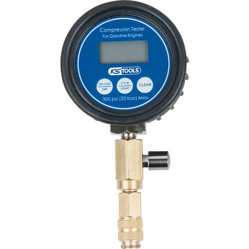 Thumbnail - KS Tools 152.2031 Kompressionsmanometer 0-20 bar