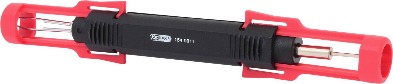 KS TOOLS Kabel-Entriegelungswerkzeug für Flachstecker und Flachsteckhülse 2,8-6,3mm (154.0011)