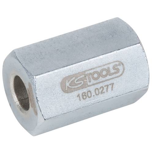 Thumbnail - KS Tools 160.0277 Mutter, Außensechskant 19 mm, Innendurchmesser 6 mm