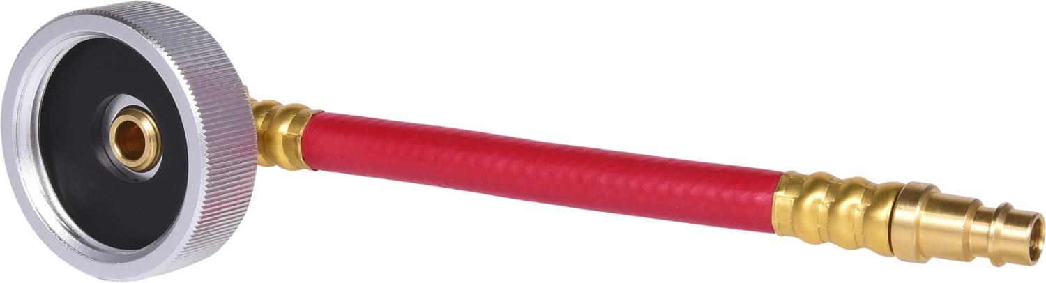 KS Tools 160.0713 Entlüfterstutzen-Adapter E 20 mit beweglichem Anschlussschlauch zur Bremsentlüftung