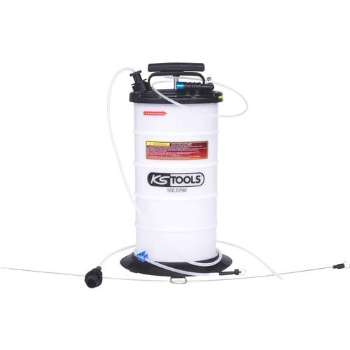 KS Tools 160.0790 Vakuum-Absaugpumpe 9,5 Liter inklusive 4 Sonden