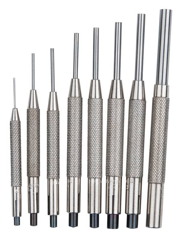 KS Tools 162.2310 Durchtreiber-Satz, 8-tlg, 09-1,4-1,8-2,4-2,8-3,4-3,9-5,9mm