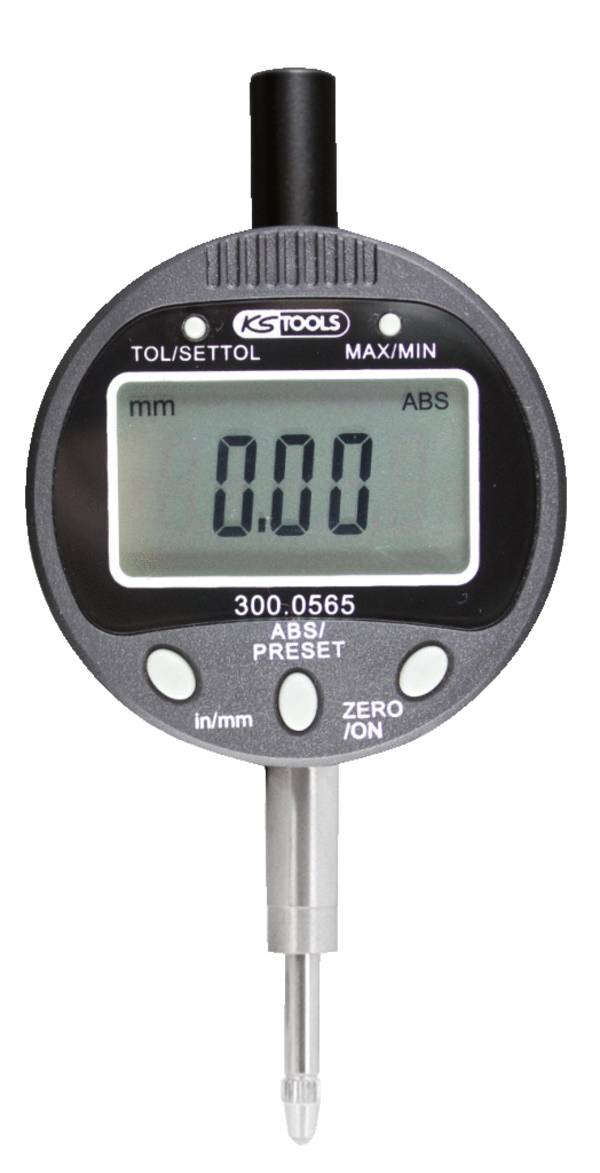 KS Tools 300.0565 Digital-Präzisions-Messuhr 0-10mm