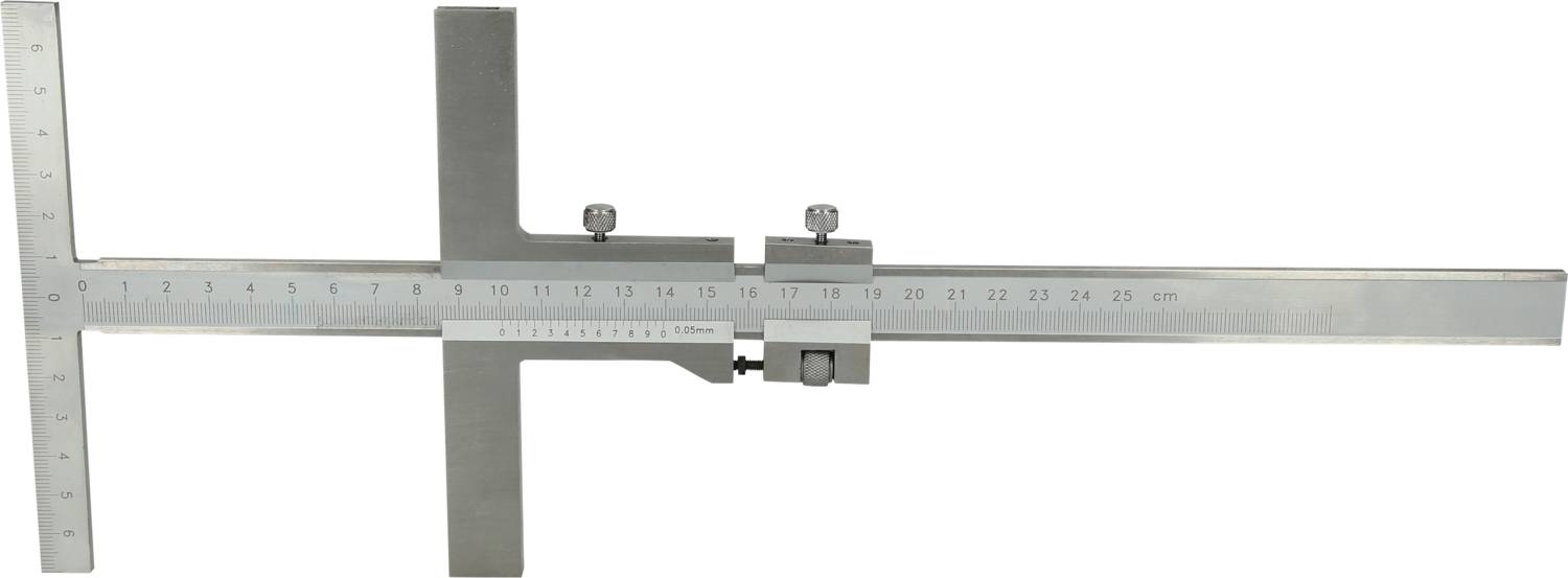 KS TOOLS Anreiß-Messschieber, 0 - 250 mm, 375 mm (300.1562)