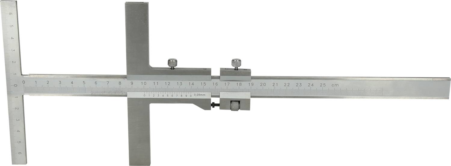 KS TOOLS Anreiß-Messschieber, 0 - 300 mm, 425 mm (300.1563)