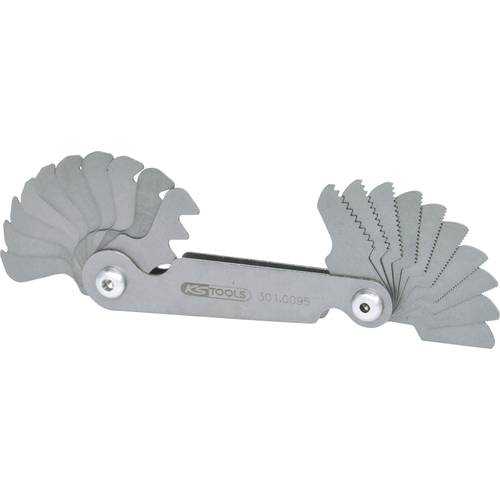 Gewindelehre, metrisch, 20-tlg KS Tools 301.0095
