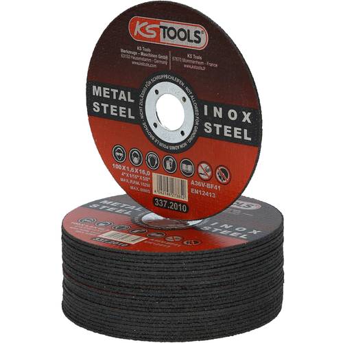 Thumbnail - KS Tools 337.2010 Trennscheibe gerade 100 mm 25 St.