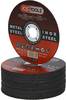 KS Tools 337.2010 Trennscheibe gerade 100 mm 25 St.