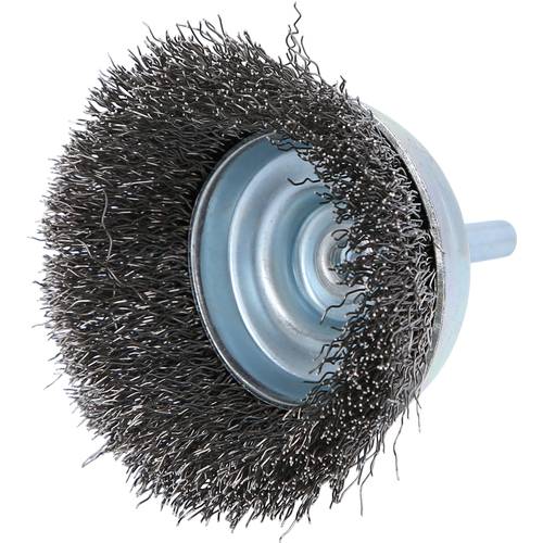 KS Tools 340.0013 Rostfreie Drahttopfbürste 0,3mm, Ø 65mm