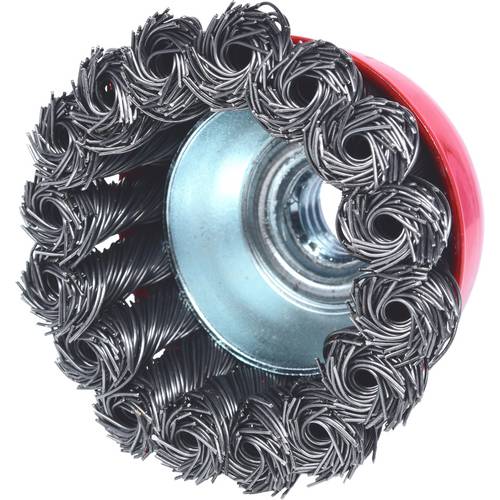 KS Tools 340.0022 Stahldrahttopfbürste 0,5mm, Ø 65mm