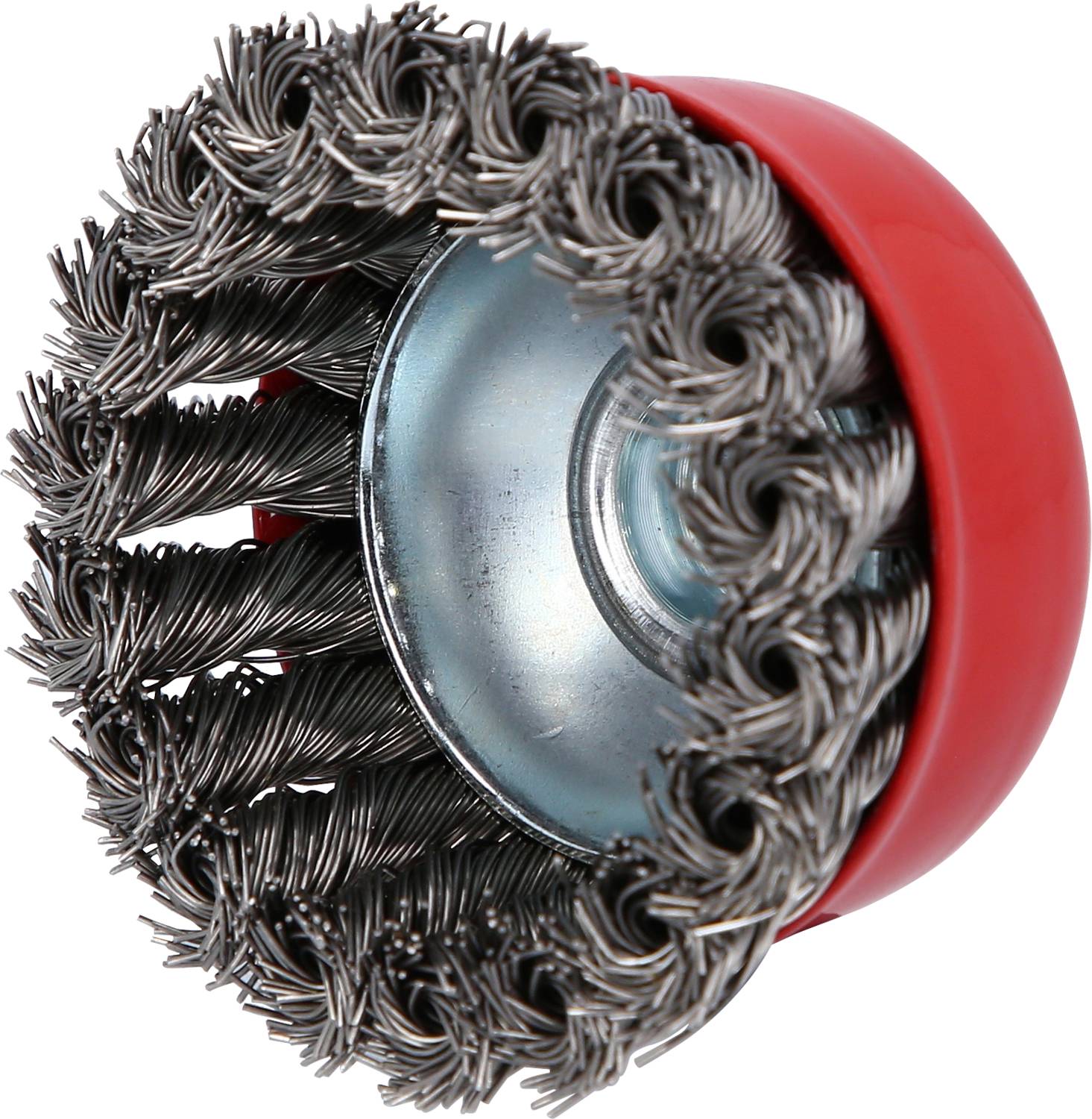 KS Tools 340.0026 Rostfreie Stahldrahttopfbürste 0,5mm, Ø 75mm