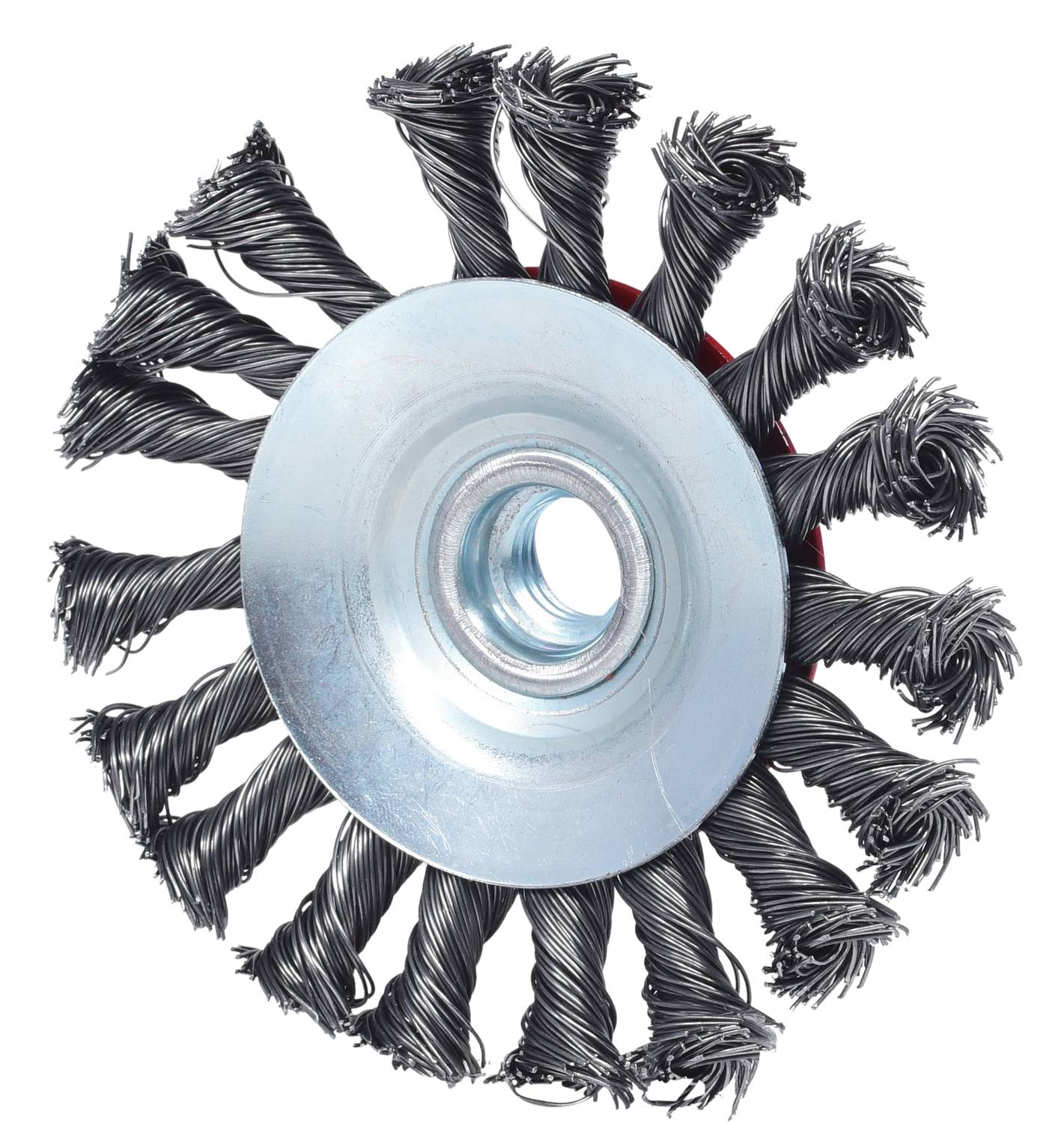 Thumbnail - KS Tools 340.0048 Kegelform-Stahldrahtrundbürste 0,5mm, Ø 100mm