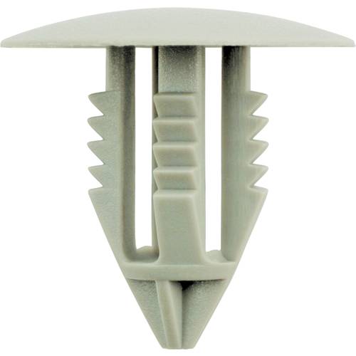 KS Tools 420.5806 Stoßfänger-Verbindungsclip, Grau für Volvo,50er Pack