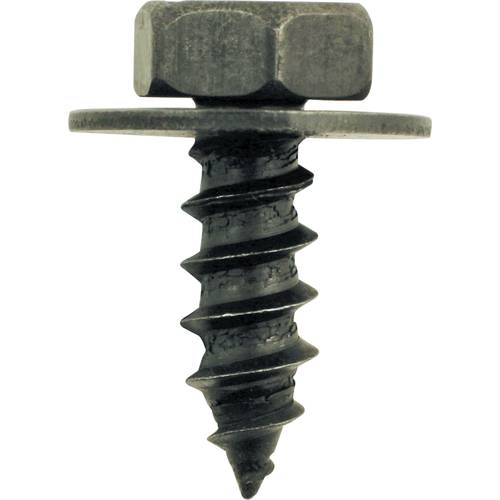 KS Tools 420.5908 Metall-Schraube/Scheibe, schwarz universal,50er Pack