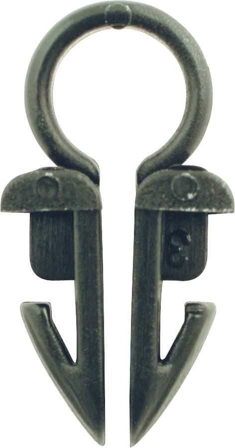 KS Tools 420.5957 Leitungsclip-Draht ø 6,3mm,50er Pack