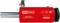 Roter Hydraulikzylinder von KS Tools mit Stempel 'Serial No: QCA66700082775' und einer Kapazität von 32 Tonnen.