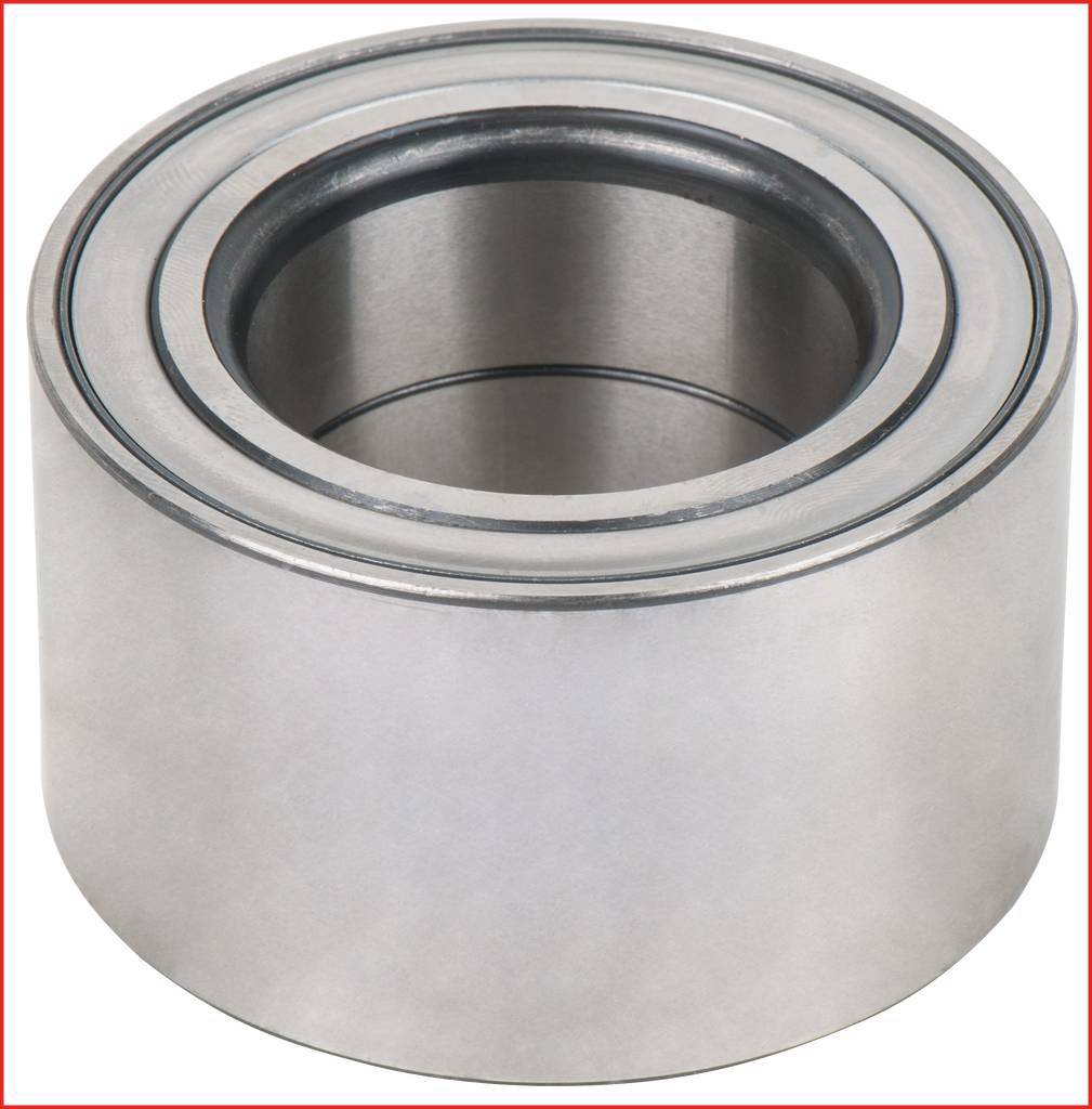 Zylinderförmiges Metallteil, vermutlich Lager, mit glatter, silberfarbener Oberfläche.