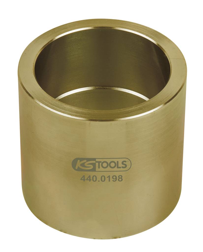 Ein zylindrischer, metallischer Abzieher mit der Aufschrift 'KS Tools 440.0198'. Verwendet für spezielle mechanische Anwendungen.