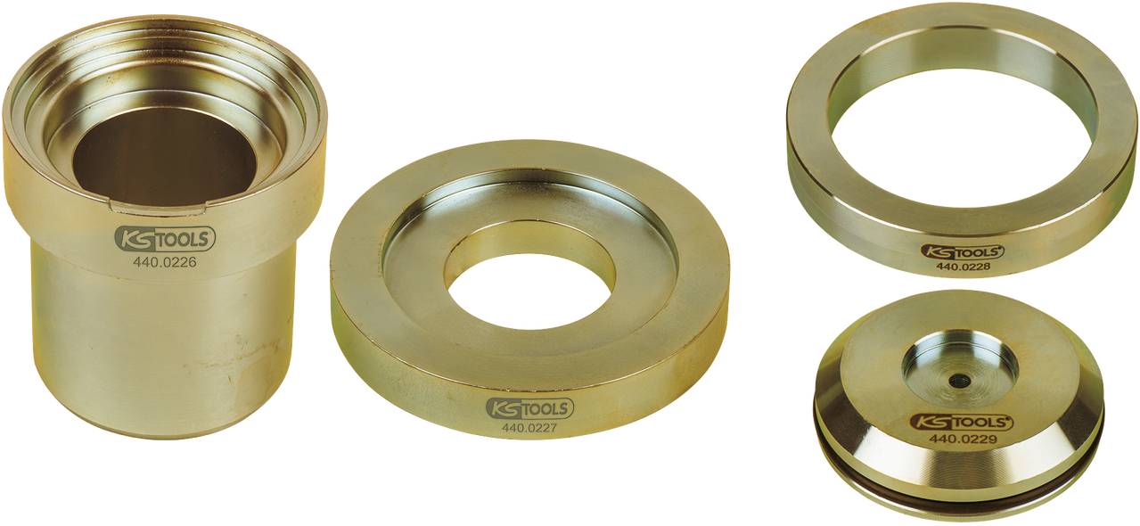 Querlenkerbuchsen-Satz, hinten für Ford / Mazda / Volvo, 4-tlg KS Tools 440.0225