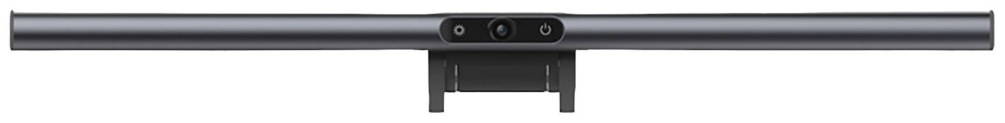 Monitorlampe 2in1 LightBar Pro silber mit FullHD Webcam.-2