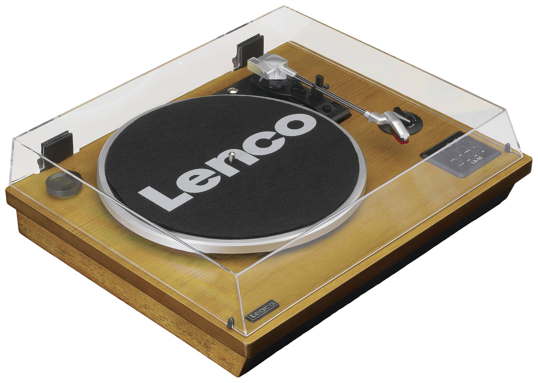 Lenco LS-55 - Plattenspieler - 2 x 5 Watt - Holz-1