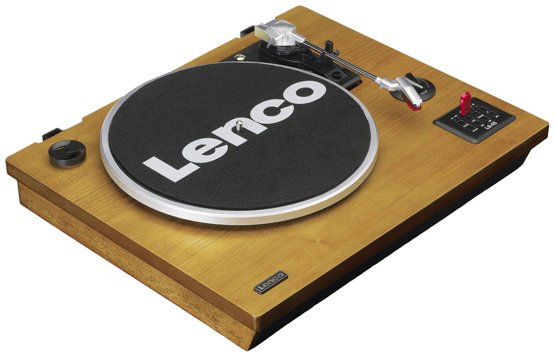 Lenco LS-55 - Plattenspieler - 2 x 5 Watt - Holz-2