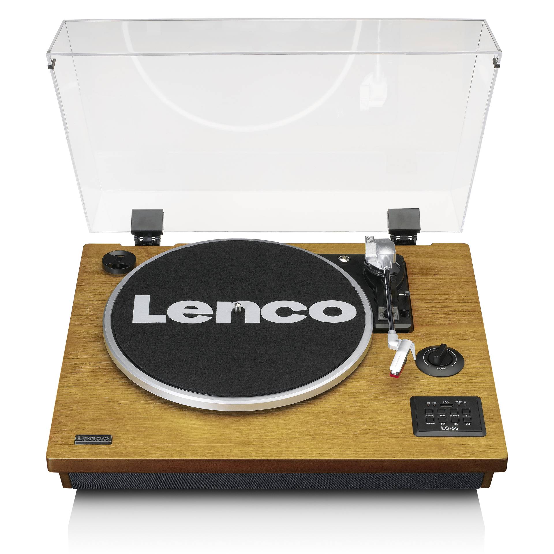 Lenco LS-55 - Plattenspieler - 2 x 5 Watt - Holz-5
