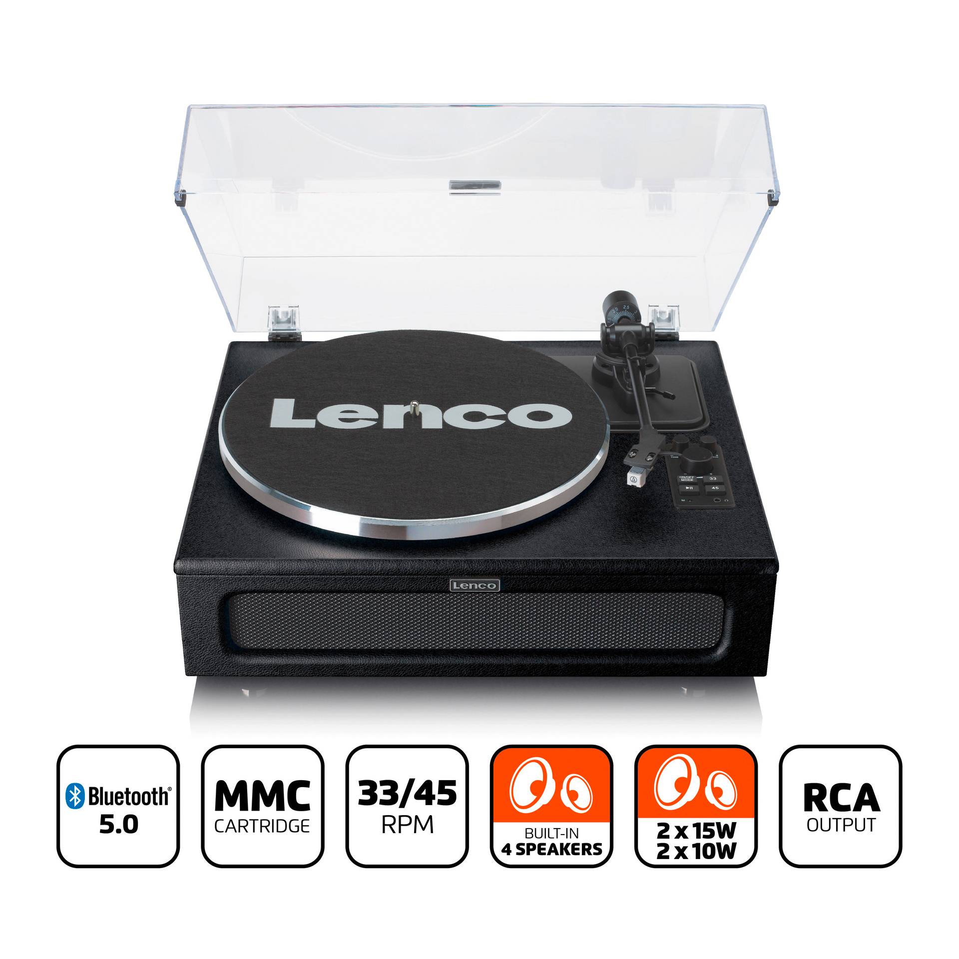 LENCO Plattenspieler LS-430BK-11