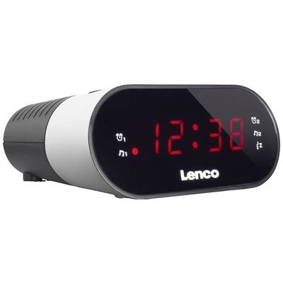 Lenco CR-07 - Radiouhr - 0.3 Watt - weiß-1