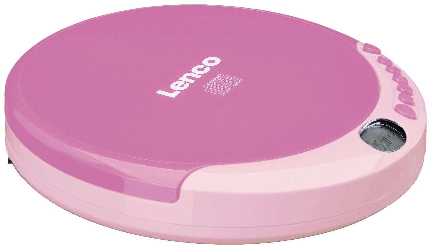 Lenco CD-011 - CD-Player - pink - Lieferzeit in Werktagen: 1-0