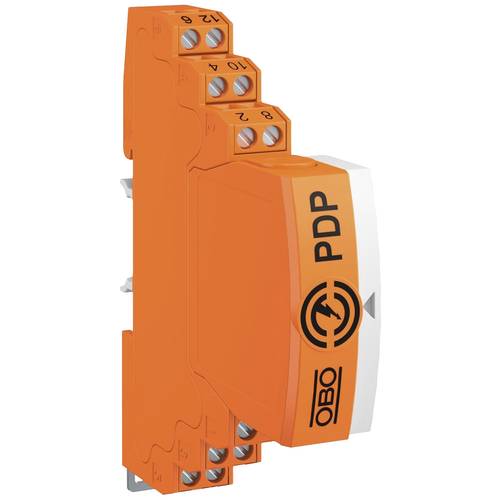 OBO Bettermann 5080367 PDP-2x2-12-I-OS Datenleitschutzgerät Überspannungsschutz für: 40 mm Sammelschiene 10 kA 1 St.
