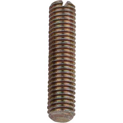 Ein Metallgewindestab mit spiralverzahnter Oberfläche, hauptsächlich verwendet für Verbindungselemente in Maschinenbau und Konstruktion.