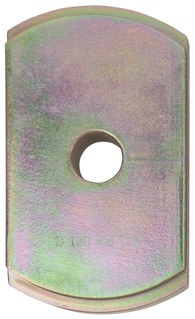 KS Tools 460.0835 Adapterplatte, Ø Innen 119 mm, Ø Außen 130 mm