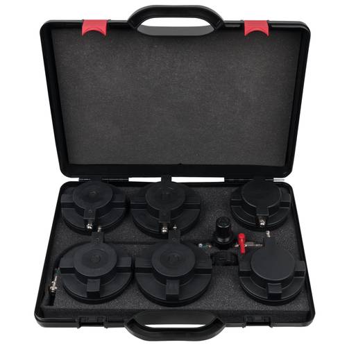 Thumbnail - KS Tools 460.2465 LKW Turbolader-Ladeluft-System-Prüfkoffer-Satz, 7-tlg