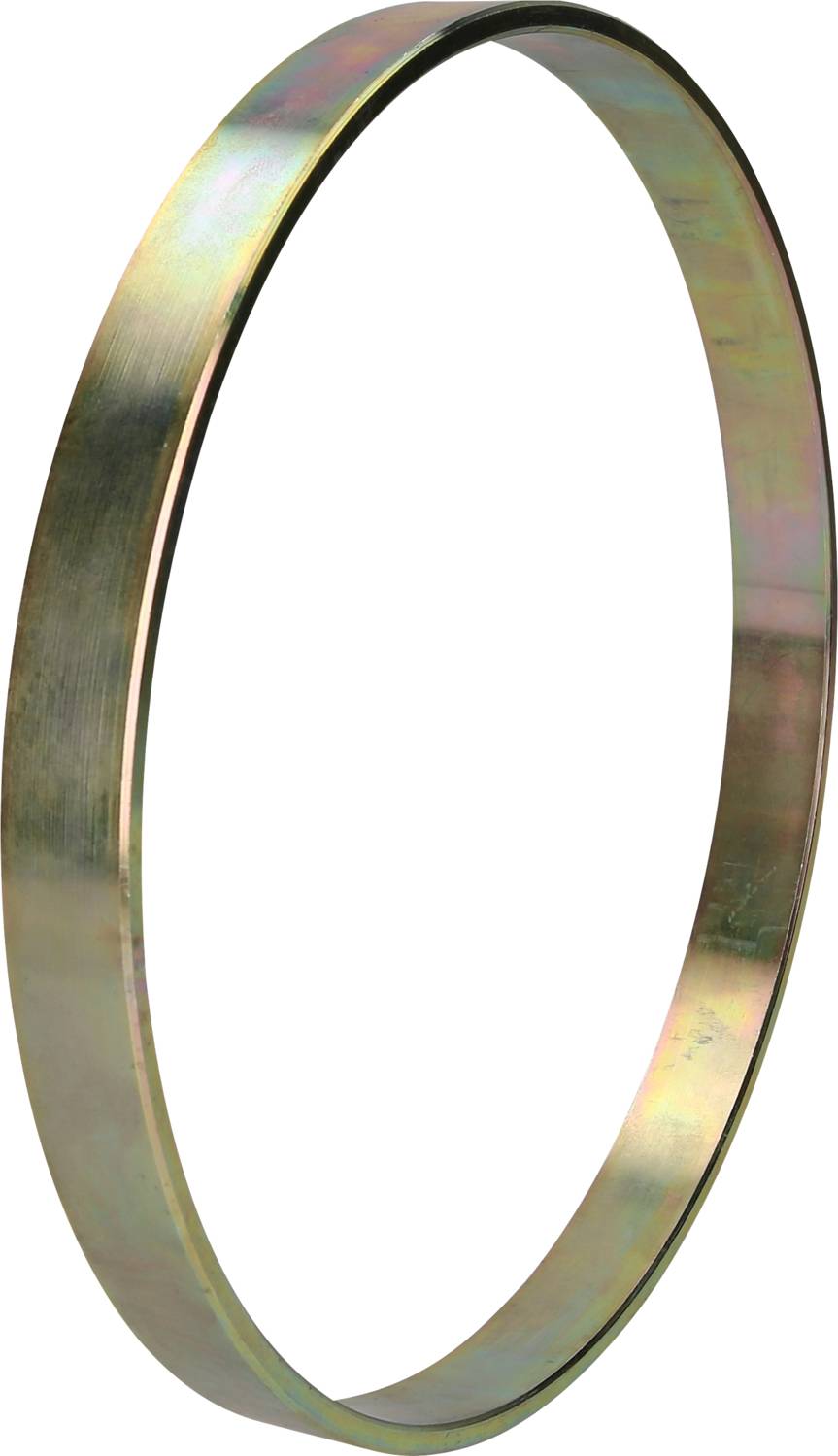 Ein dünner, metallischer Ring mit einem glatten, glänzenden Finish; keine weiteren Details oder Kontext erkennbar.